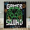 Dreamy Game Gamepad Controller Switch Drapes Blinds Suitable for Family Room Kids Bedchamber Bathroom Kicthen Door Home Decoration