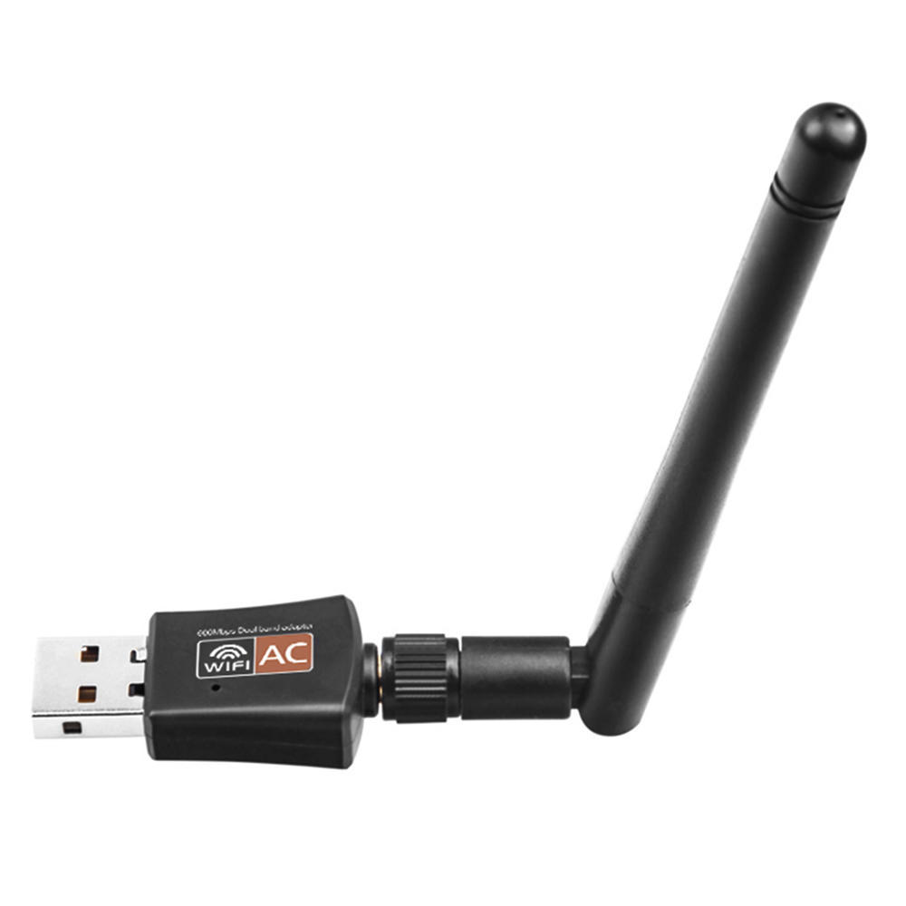 USB WiFi Adapter 600Mbps Dual Band Wireless Adapter Dongle 2.4/5.0GHz