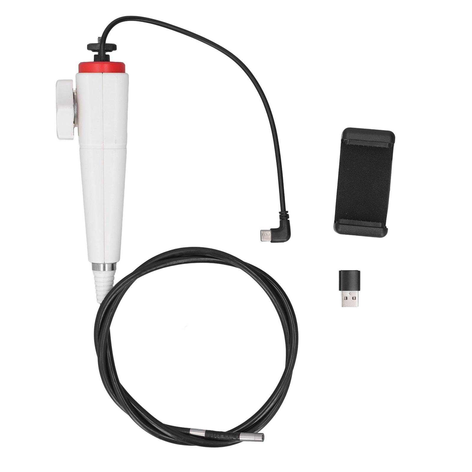 

2-сторонний шарнирный бороскоп 180-градусный ручной HD промышленный эндоскоп инспекционная камера