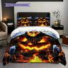 Green Monster Set Threepiece Set 1 Duvet Cover 2 Pillowcase Without Core Christmas Birthday Gift Soft And Comfortable Bedding Set Bedding