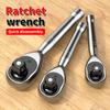 1/4 3/8 1/2 inch Drive Stubby Ratchet Set cu mâner scurt cu eliberare rapidă cap mini cheie cu clichet instrument eficient de reparare auto