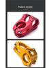 Short Cycling Mountain Bike Stem Handlebar Accessory, 31.8mm Hollow Design