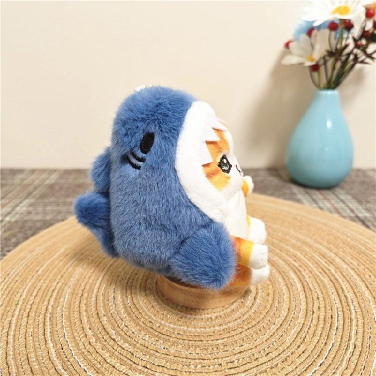 Cartoon Plush Cat Keychain Cute Pendant Keyring Hanging Ornament Keys Holder