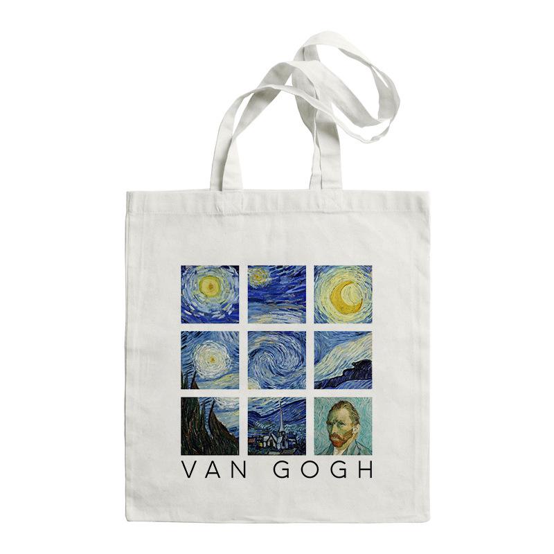 Van Gogh Canvas Tote: Large Capacity Summer 2023 Shoulder Bag for Women