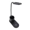 LED Desk Lamp Touch Control Flexible Arm Small Table Light with Wireless   Pen Holder for Dorm Bedroom