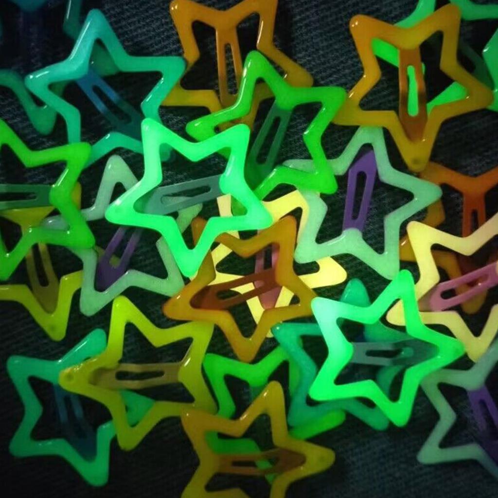 10 Pcs Cute Bangs Hair Pins Women Kid Hairgrip Star Headdress Barrettes Accessories Sweet Y2K Girls Hairpins