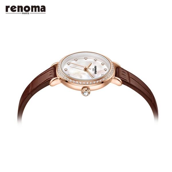 RENOMA RE2302 Damen-Lederarmbanduhr + Mesh-Armband Giveaway, koreanische beliebte Uhren