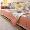 Sofa Cushion Four Seasons Universal Cushion Non-Slip Sofa Cover Simple High-Grade Washed Cotton Fabric Backrest Cover Cloth