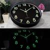 12-Inch Analog Wall Clock – Luminous Night Glow-in-the-Dark Design, Radium Dial, Silent Non-Ticking Sweep