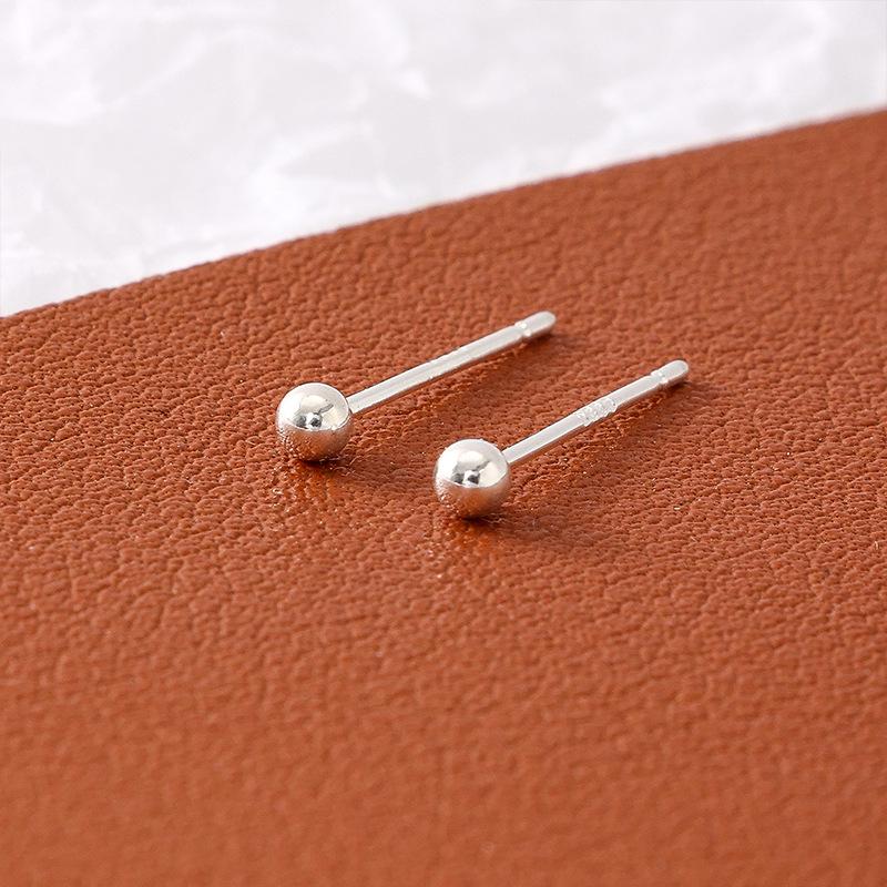 Versilberte 925 Ohrstecker, Anti-Ohrverstopfung, Verschiedene Designs, Für Piercings geeignet