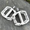 High-intensity Flat Foot Wide Mountain Bike Pedal CNC Aluminum Alloy Bearing Descent Anti-skid Cycling Mtb Bicycle Pedal Parts
