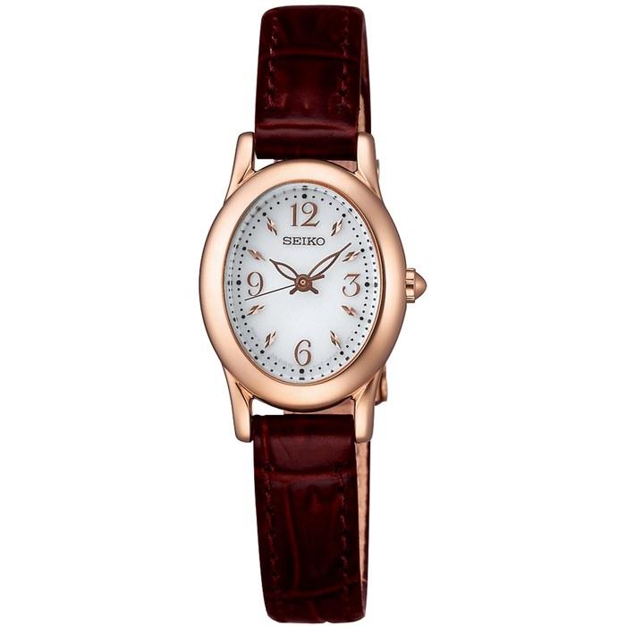 SEIKO Women s TISSE Solar Watch SWFA148 White 100m Water Resistant