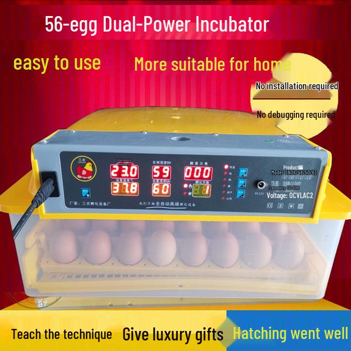 Automatic Home Incubator: Energy-Saving Egg Roller