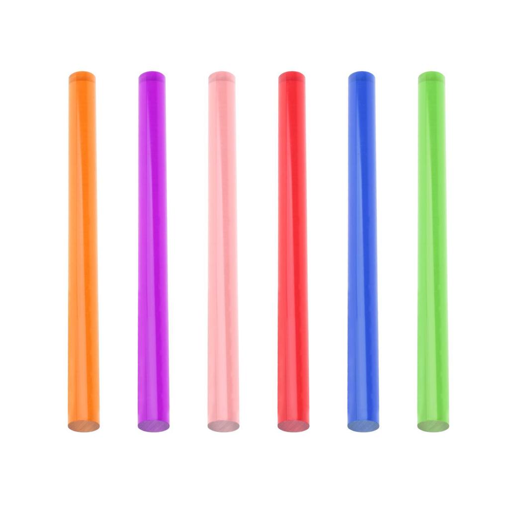 Acrylic Pool Cue Ferrule DIY Replace Parts Unprocessed Billiard Accessories Solid Bar 14mm Diameter Billiard Cue Sticks Ferrule