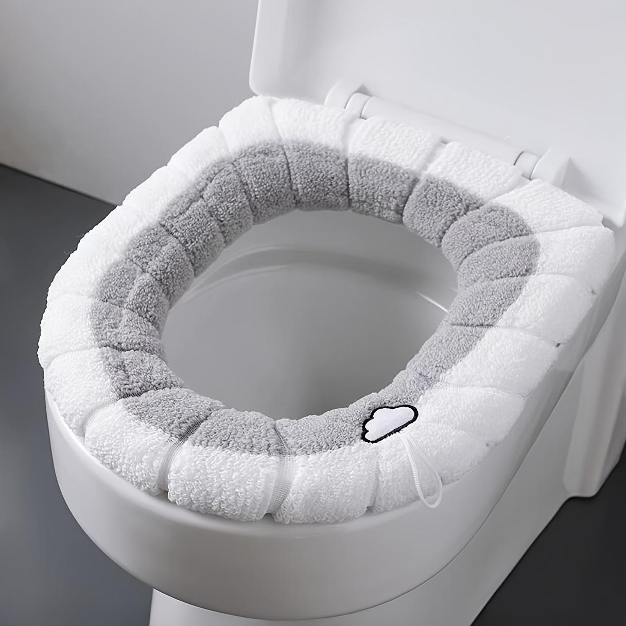 1pc  Toilet Seat Cushion, Non-Stick, Cute, Warm, Portable, All-Season Use