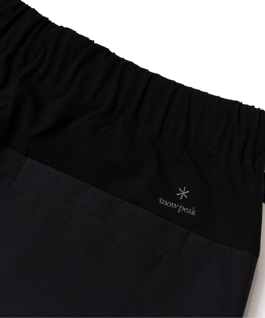 Snow Peak SYMPATEX Hybrid Rain Pants and Medium PA-25SU019, Men's Women's, Black,