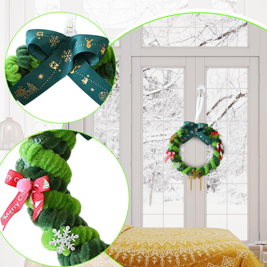 Christmas Decorations Suitable For Holiday Home Outdoor Indoor Mantel Window Cabinet Christmas Tree Front Door Decoration