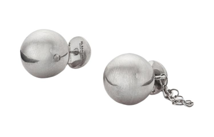 Jil Sander Earrings Women's Silver J11VG0004_J12002