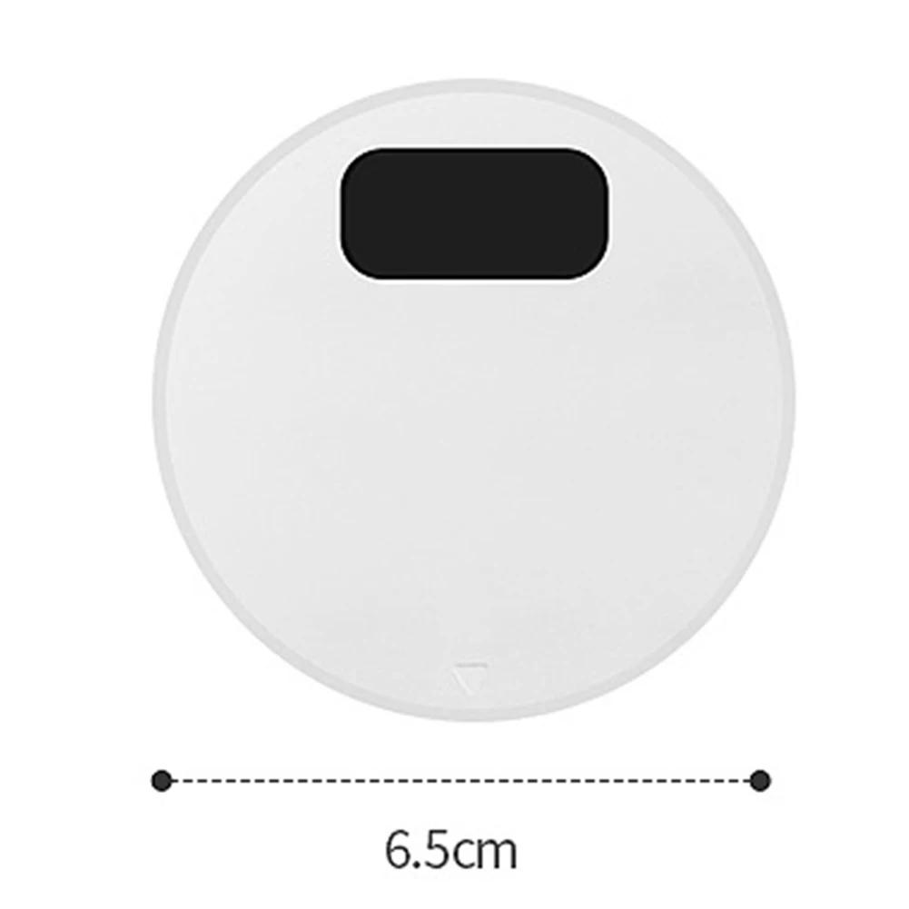 Smart Toilets Flush Sensor Button Non-Contact Intelligent Toilets Flush Button with Wireless Transmitter for Home Hotel Bathroom