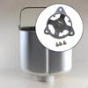 Bread Maker Accessories Inner Repair Multipurpose Easy Installation Barrel Mixing for Kitchen