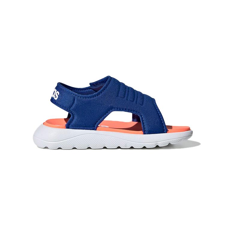 Adidas Neo Comfort Fabric Comfortable Low top Toddler Shoes Blue Infant And Toddler EG2230