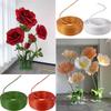 5M Styling Tube PVC Aluminum Plastic Molding Pipe For Baby Shower Birthday Christmas Wedding DIY Fake Flower Stem Molding Pipe