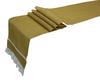 Darling Souvenir Natural Burlap Jute Wedding Table Runner With Frill 12"" X 108"" Rustic Party
