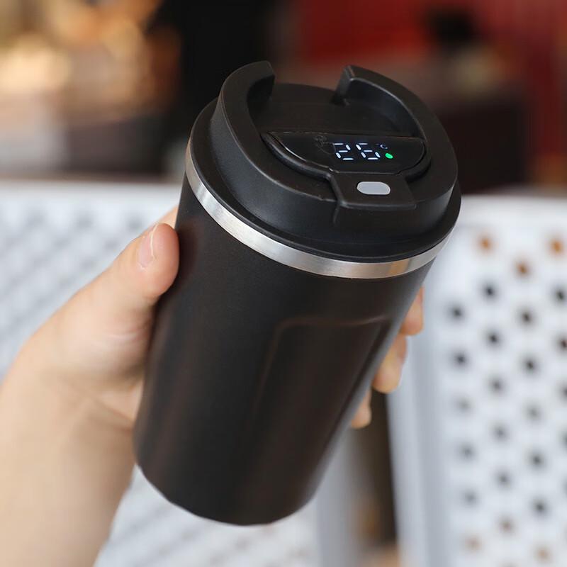 Smart Temperature Display Vacuum Insulated Coffee Mug 500ml