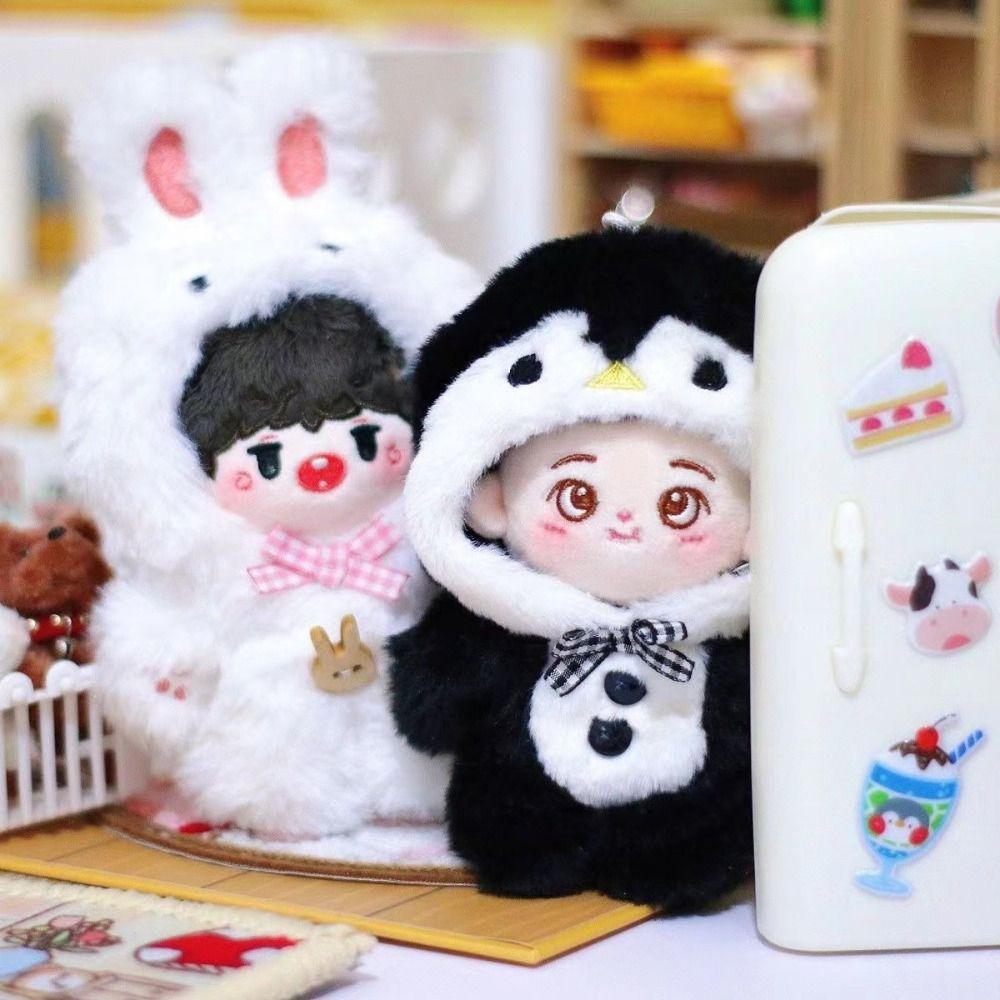 

3 Colors Dolls Sweatshirt Fashion Doll Pajamas Clothes 10cm Cotton Dolls/1/12 BJD Dolls