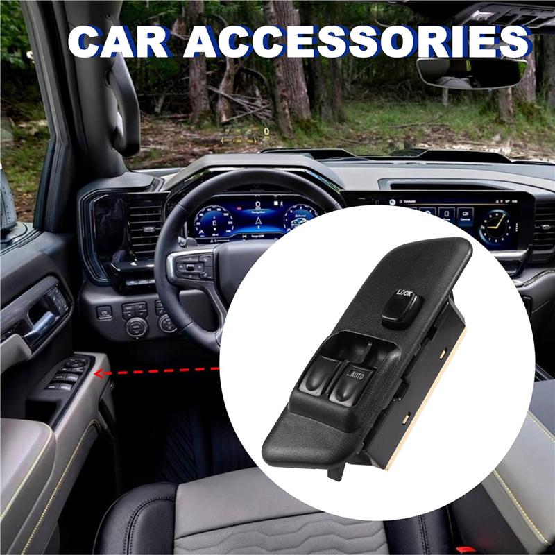 M63K-High Quality Electric Power Window Switch Driver Side Master Power Window Switch Fits For Isuzu 8971527341