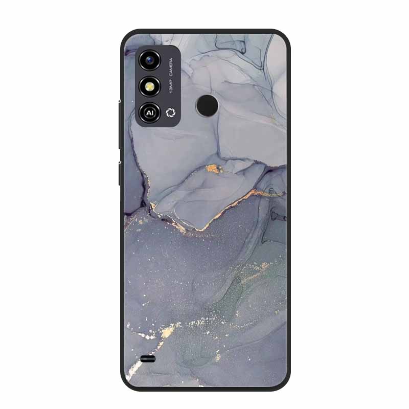 For ZTE Blade A53 Case Marble TPU Silicone Soft Back Cover Cases for ZTE Blade A53 A 53 Para 6.52" Cute Mica Painting New Coque