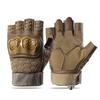 Tactical Gloves Motorcycle Off Road Bike Riding Hard Shell Anti Fall Anti Slip Cycling Outdoor Riding Half Finger Gloves