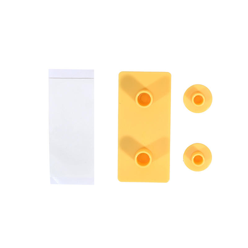 4 Pieces Colorful Building Block Small Hooks Heavy Duty Adhesive Wall Mounted Key Holder Seamless Hanging Hooks for Clothes Caps High Quality