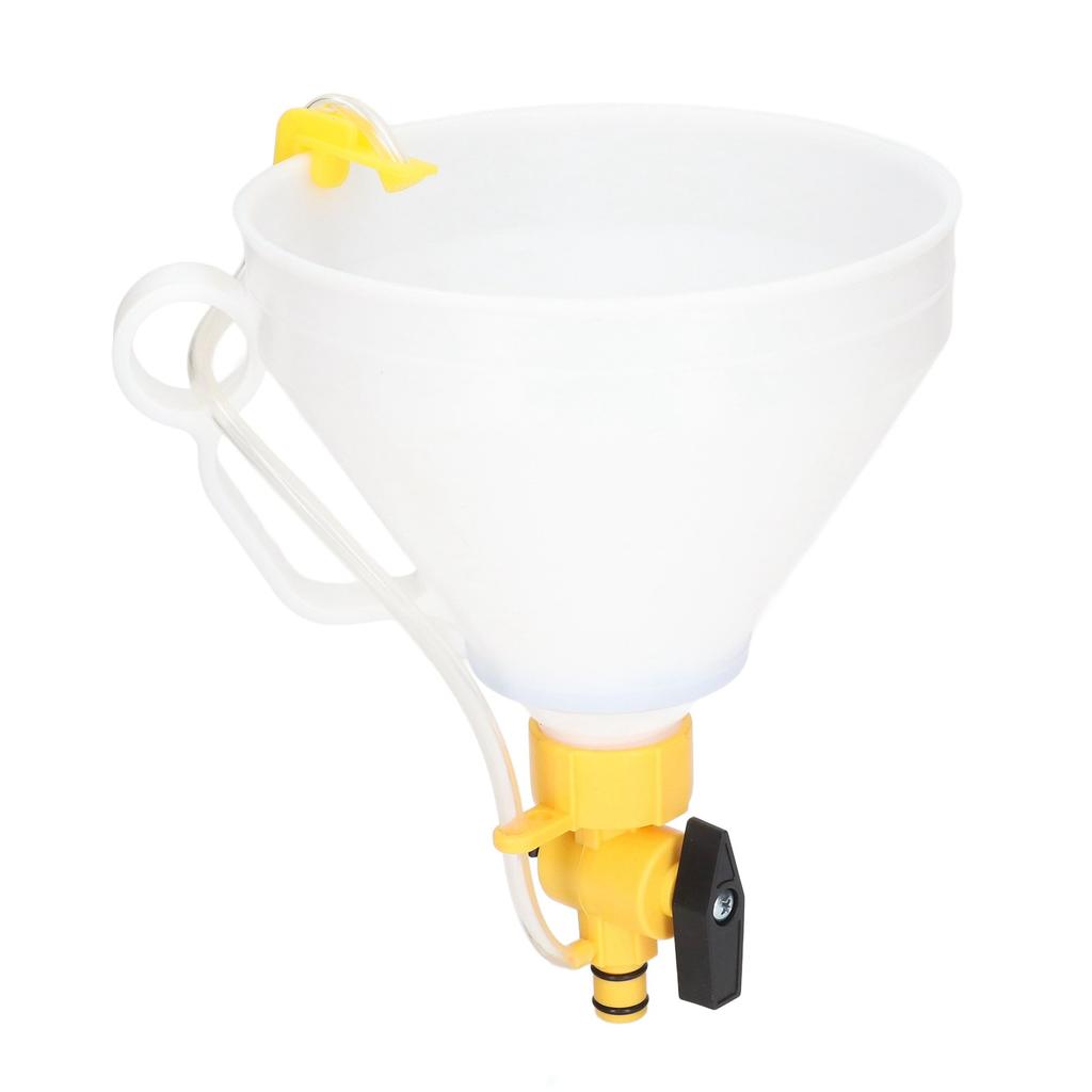 Engine Radiator Coolant Filling Funnel Kit Spill Proof Cooling System Funnel with 31 35 40 42 45mm Adaptor