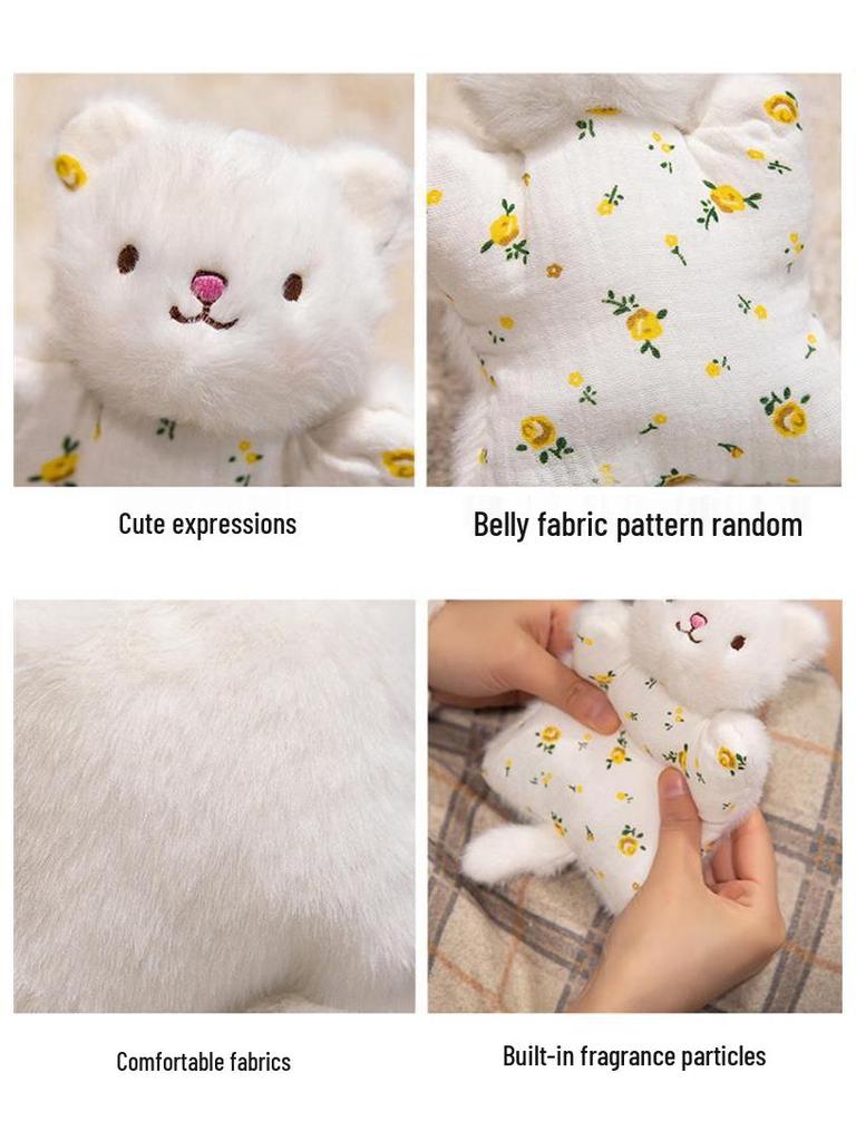 Panda Puppet Beanbag Plush Toy - Kitten & Rabbit Plushie Gift for Girls