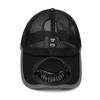 Breathable Baseball Cap USB Charging Full Mesh Hats New Solar Fan Hat  Outdoor