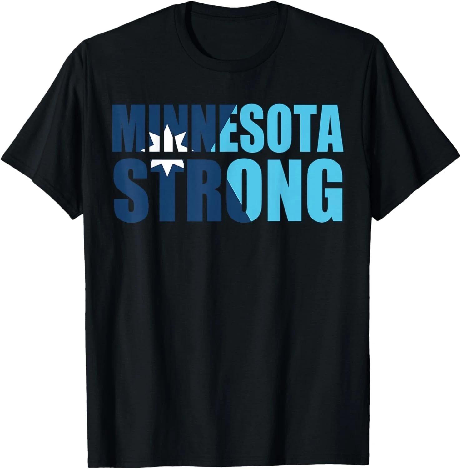 Funny Retro Vintage Minnesota Strong Gift Unisex T-Shirt M