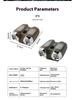 Super Bright Sensor Headlamp Induction Hat Clip Lamp Portable Waterproof Cycling Fishing Camping Head Mounted Hat Clip Light