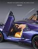 1/24 Lamborghini Revuelto Alloy Sports Car Model Diecast Metal Toy Racing Super Car Vehicles Model Sound and Light Simulation Childrens Gift