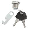 16/20/25/30mm Security Lock Metal Cylinder Cabinet Locker Cam Lock With Same Key Different Key Security Mailbox Lock Drawer