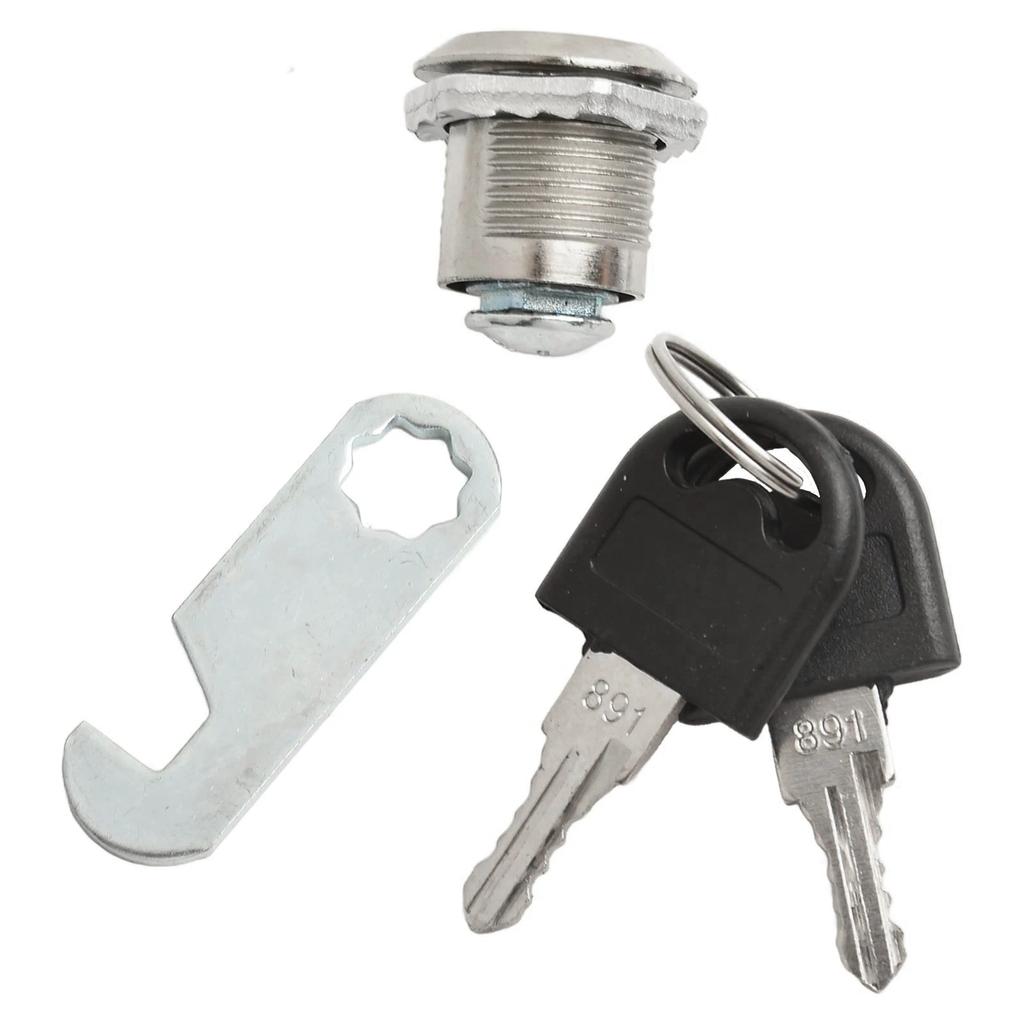 Serratura di Sicurezza in Metallo 16/20/25/30mm Cilindro per Armadietto, Cassetto, Serratura a Camma con Stessa Chiave, Chiave Diversa, Serratura di Sicurezza per Cassetta Postale, Cassetto