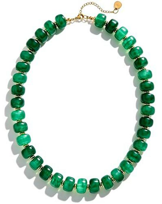 Bright Bohemian Beach Choker: Jelly-Colored Acrylic Resin Necklace for Women