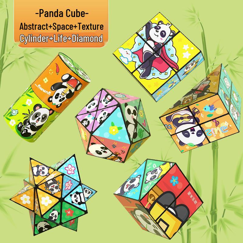 Folding Infinite Magic Cube: 3D Deformation Puzzle for Kids’ Cognitive and Geometric Training