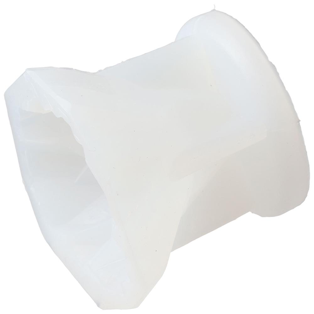 Silikonová forma na svíčky 9*7,5 cm, bílá silikonová forma na ledovec, forma na horské svíčky