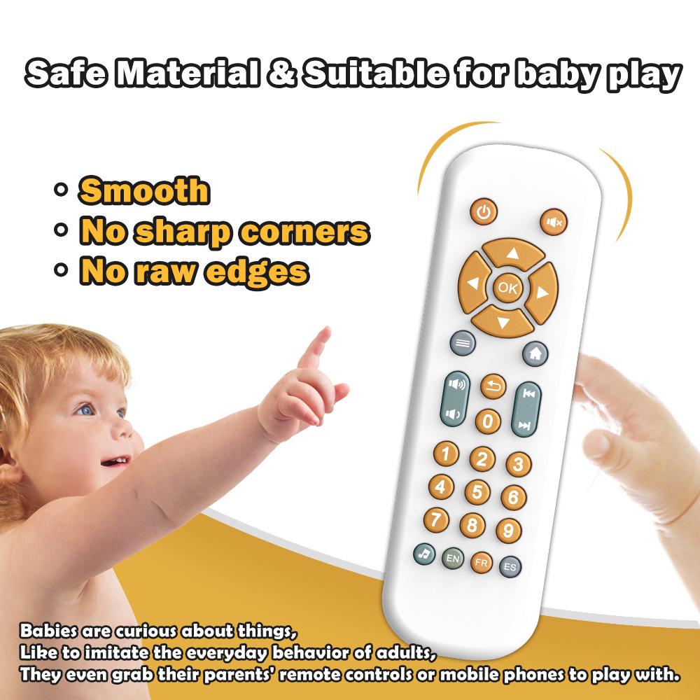 Children’s Music & Learning Remote: Educational TV Simulation Toy for Toddlers