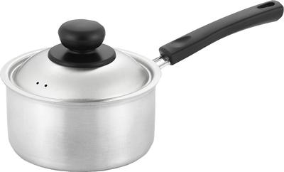 Yoshikawa Enhandskastrull 14cm Gaskompatibel Rostfritt Stål Tillverkad i Japan LAGA LÄTT SJ3318 Silver Eld/Induktion