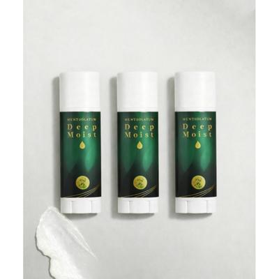 Mentholatum 3 X [high Moisturizing Hyaluronic Acid] Deep Moist Lip Balm 4.5g  Menthol Natural 