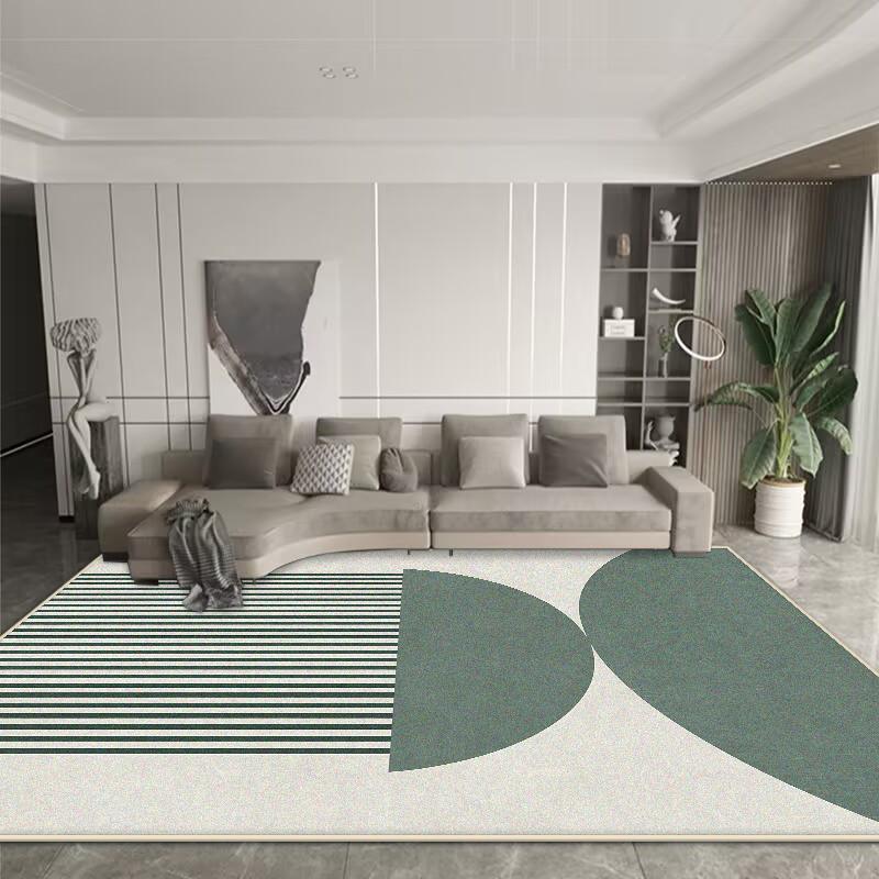 Nordic Green Carpet Living Room Decoration Bedroom Large Area Lounge Rug Home Coffee Tables Floor Mats 200x300 Room Decor Modern