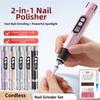 Rechargeable Electric Nail Sander High Speed Nail Polisher Convenient Nail Grinder Set  Pedicure