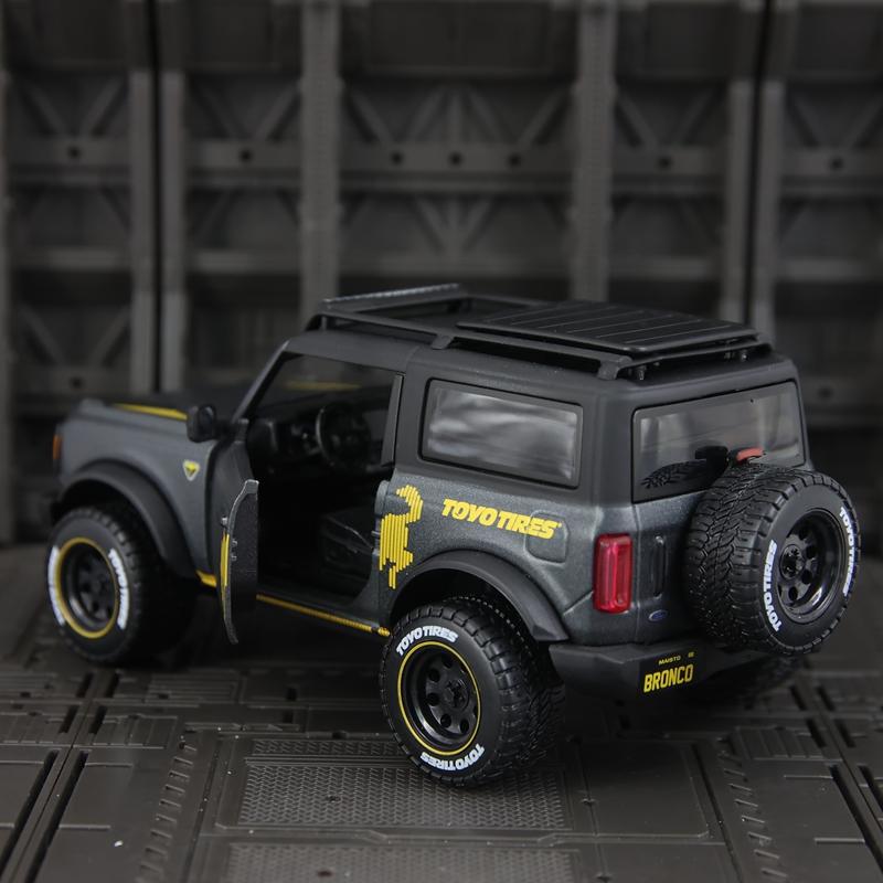 cisvlo1 Maisto 1:24 simulation Ford Mustang Bronco alloy car model doors can be opened static decoration gifts desktop ornaments